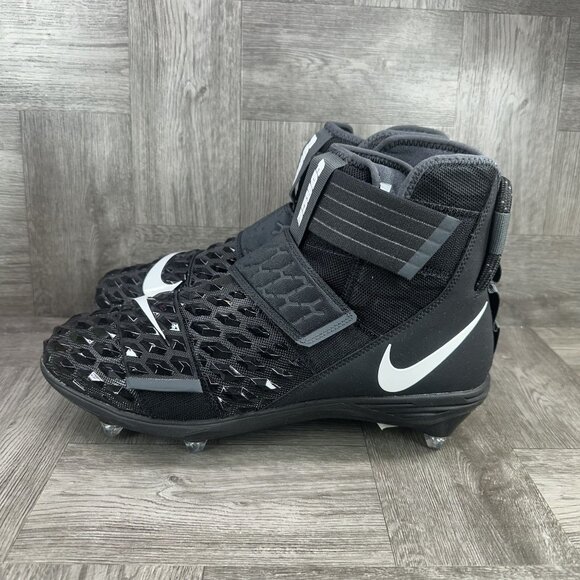 Nike Force Savage Elite 2 TD Mens Football Cleats Black Size 12 CI1710-001 New - Picture 5 of 8